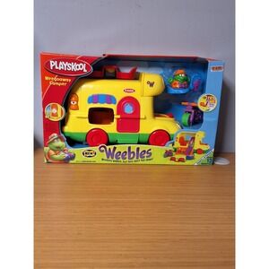 Vintage 2004 Playskool Weebles Weegoaway Camper Playset Needs Batteries NEW